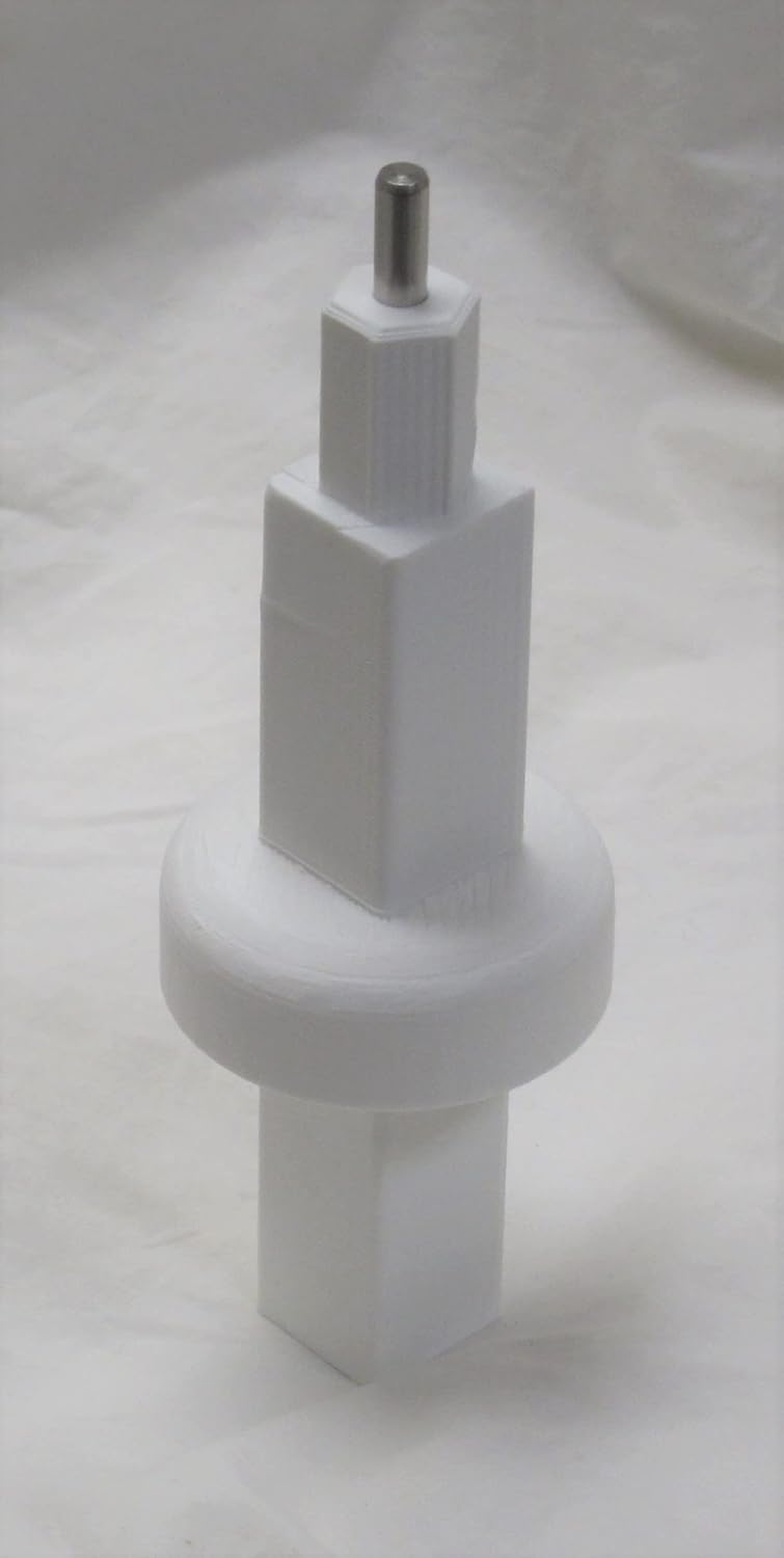 Disc Adapter Stem for Kenmore Elite Food Processor Models 100.90002, 100.06902, 100.06912