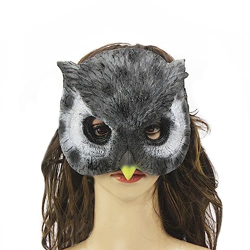 JIAHG Halloween Owl Mask