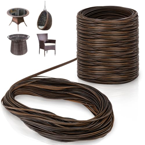 Covzoe 140M/459Ft Wicker Repair Kit, Rattan Patio Chair Sofa Repair Supplie