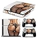 Price comparison product image Funky Planet PS4 FULL BODY Accessory Wrap Sticker Skin Cover Decal for PS4 Playstation 4, Ass