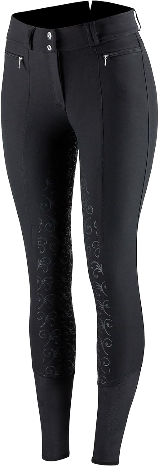 HORZE Angelina Womens Silicone Full Seat Breeches