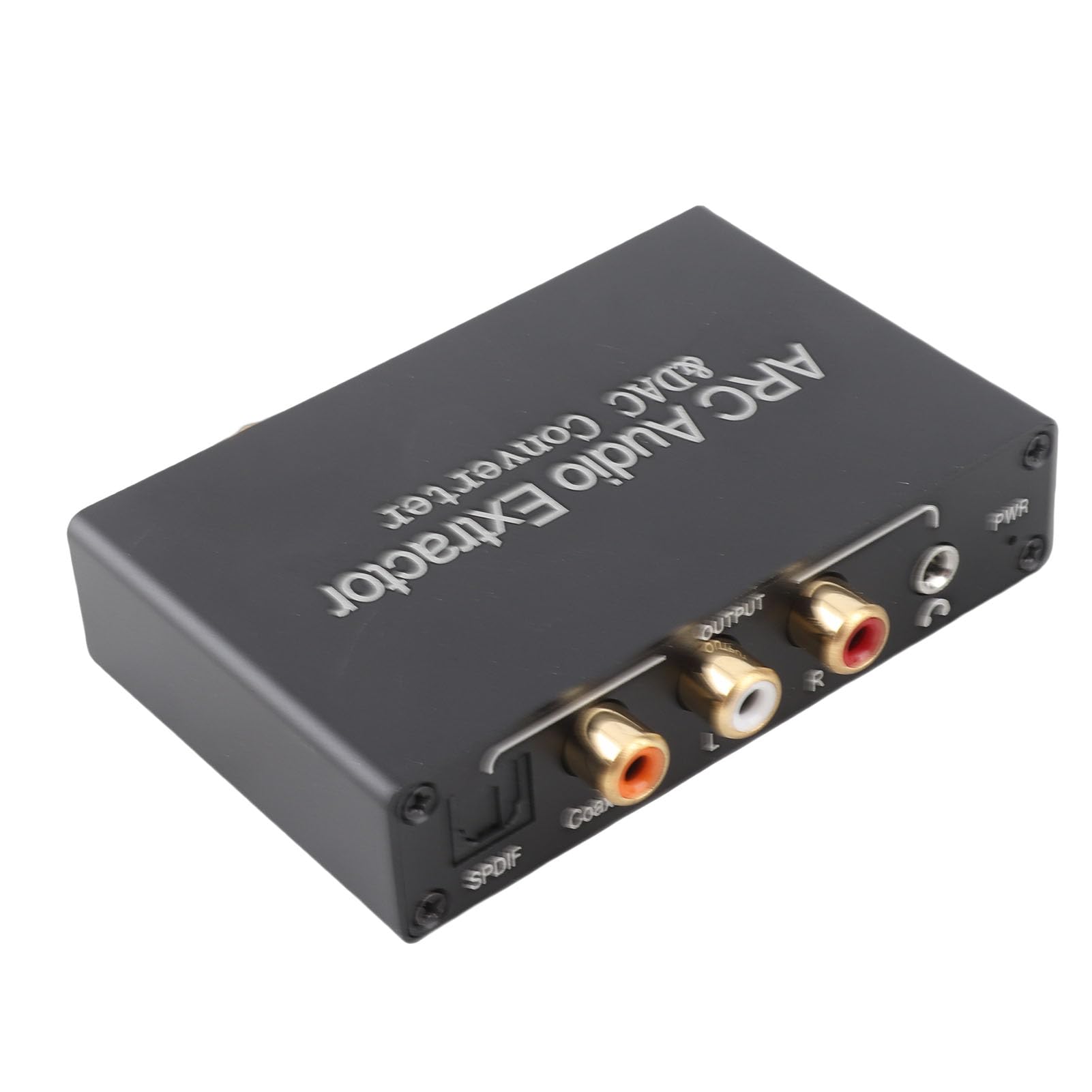 Extractor de Sonido ARC, Retorno de Audio HDMI ARC, Convertidor de Audio DAC, Puerto de Auriculares Coaxial SPDIF óptico de 3,5 Mm para TV de Cine en casa.