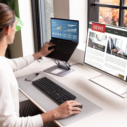 Support pour ordinateur portable j5create dock 4K JTS327-N ajustable - 6