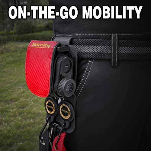 SisterAling Golf Bag Metal Landing Pads for Magnetic Golf Towel,Golf Rangefinder,Golf Flask,Golf Speaker- Quick Access to Magnetic Golf Equipment and Accessories-Gift for Golfers-US Patent - Thumbnail 7
