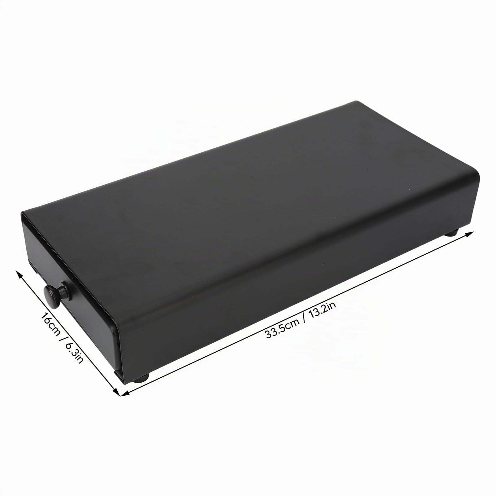 Tiroir de rangement compact pour dosettes de café, tiroir pour capsules de café, gain de place, garde les dosettes organisées, noir (TYTOGEpecbno58gi-11)