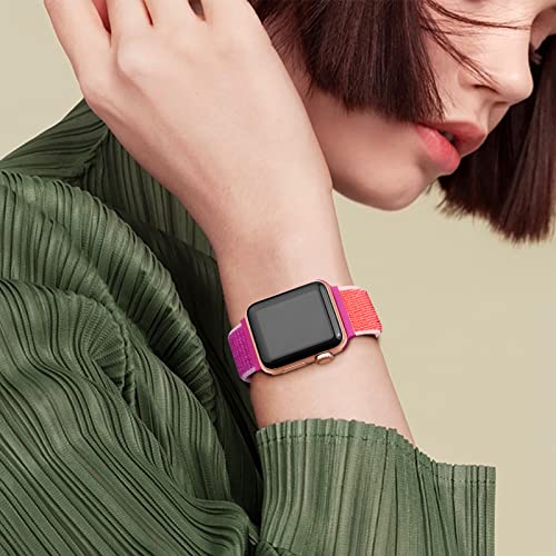 WJK 2Packs Nylon Sport Bands Compatible with Apple Watch Bands for Women by WJK - Used condition - Image 8