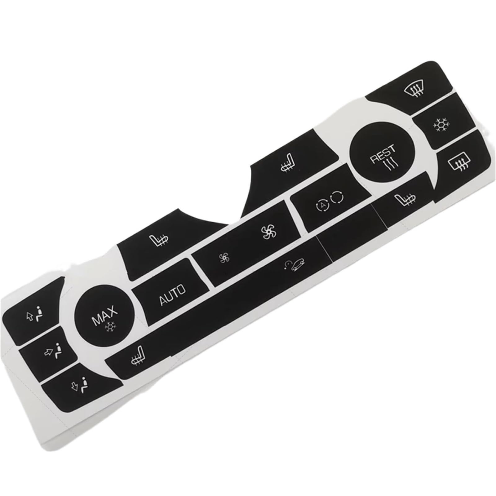 Interior Button Stickers Compatible with BMW E90 E91 E92 323i 325i