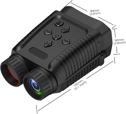 Miniatura 2 de Gafas de visión nocturna, 1080P 984 pies, 7 niveles de visión nocturna infrarroja digital, pantalla de visión grande de 2.4 pulgadas, zoom óptico 8X