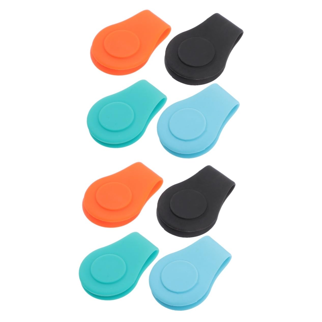 TOYANDONA Cap Clamp Ball Marke Magnetischer Hutclip Für Unterwegs Markierungen Golfhut -clipmarker Mini Golf-Marker-Hut-Clip Kleiner Golfballmarker Kieselgel