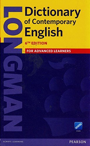 Longman Dictionary of Contemporary English by Pearson Longman (2014-01-31)