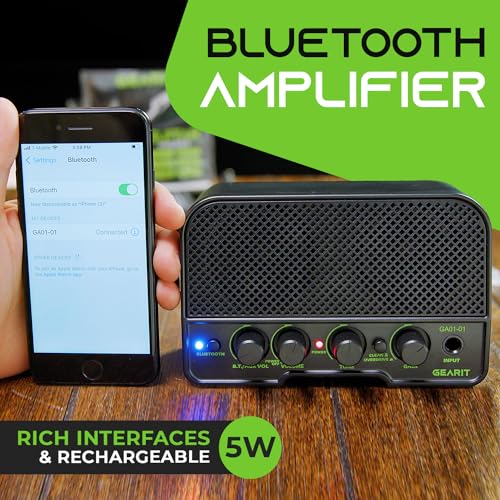 Gearit GI-GTR-39X-WT Electric Guitar Kit Bundle (Premium Mahogany Tonewood) Gst-100 Mission Series thumb #5