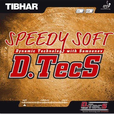 Tibhar Speedy Soft D.Tecs picots courts à effet catapulte