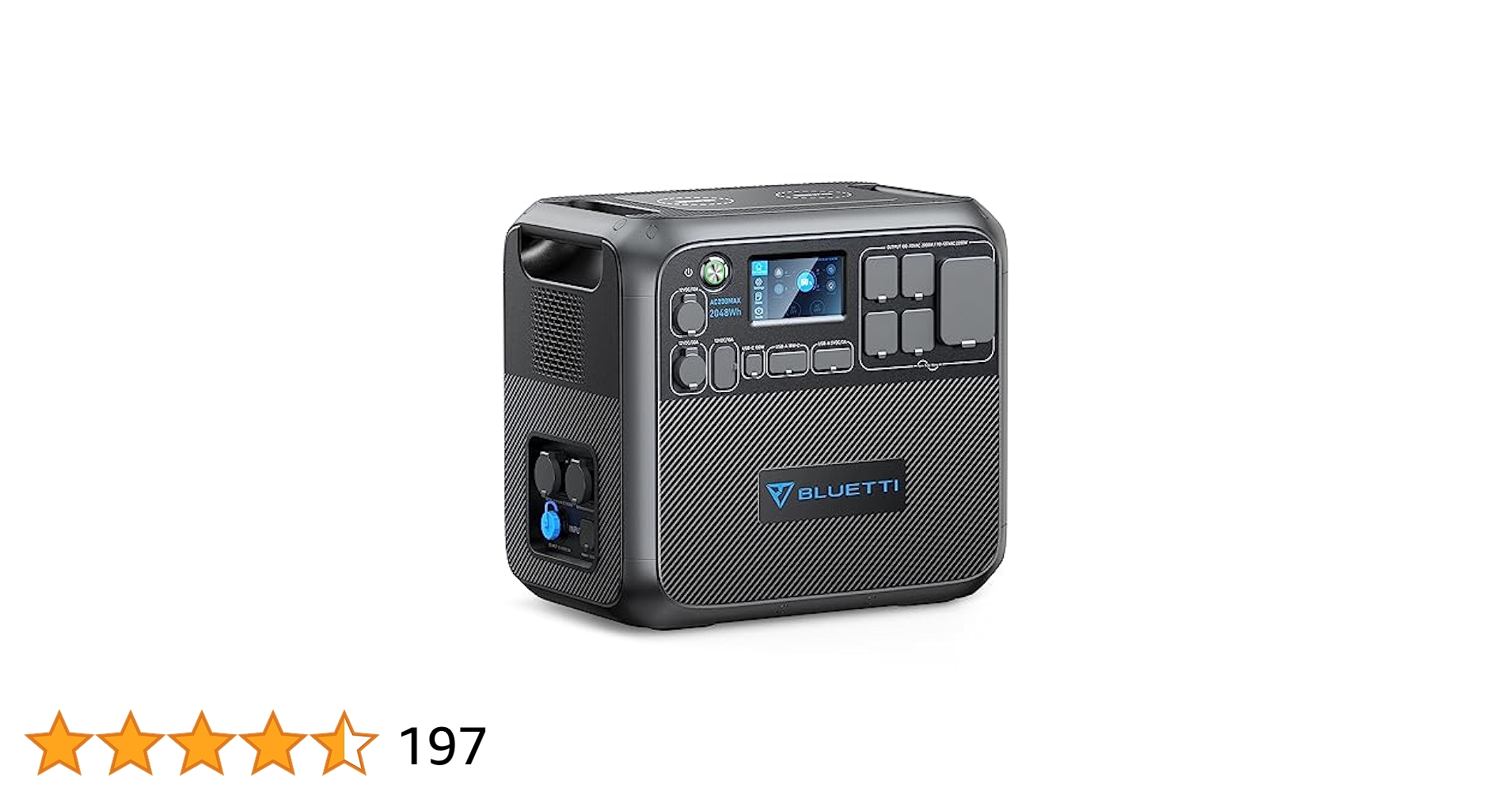 【BLUETTI 】ポータブル電源 AC200MAX 2048Wh/2200W BLUETTI AC200MAX+B230ポータブル電源 セット大容量|拡張
