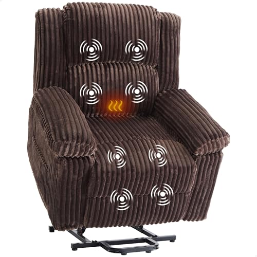GarveeHome Power Lift Recliner with Massage and Heat