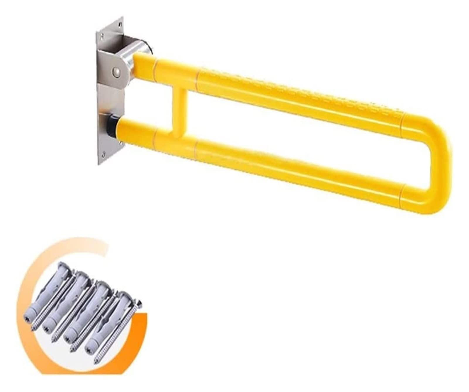Maniglione Corrimano di sostegno di sicurezza for anziani/disabili, ventosa forte, antiscivolo, lucidato