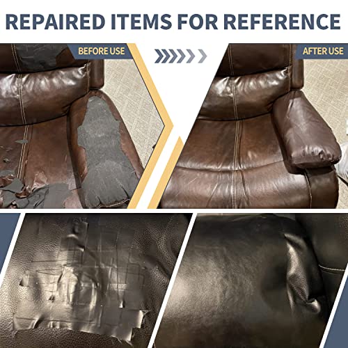 image for ONine Leather Repair Patch, Leather Repair Tape, 12 x 48 Inches Self-A