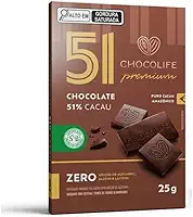 Chocolate Premium 51% Cacau - Chocolife - 1unx25g