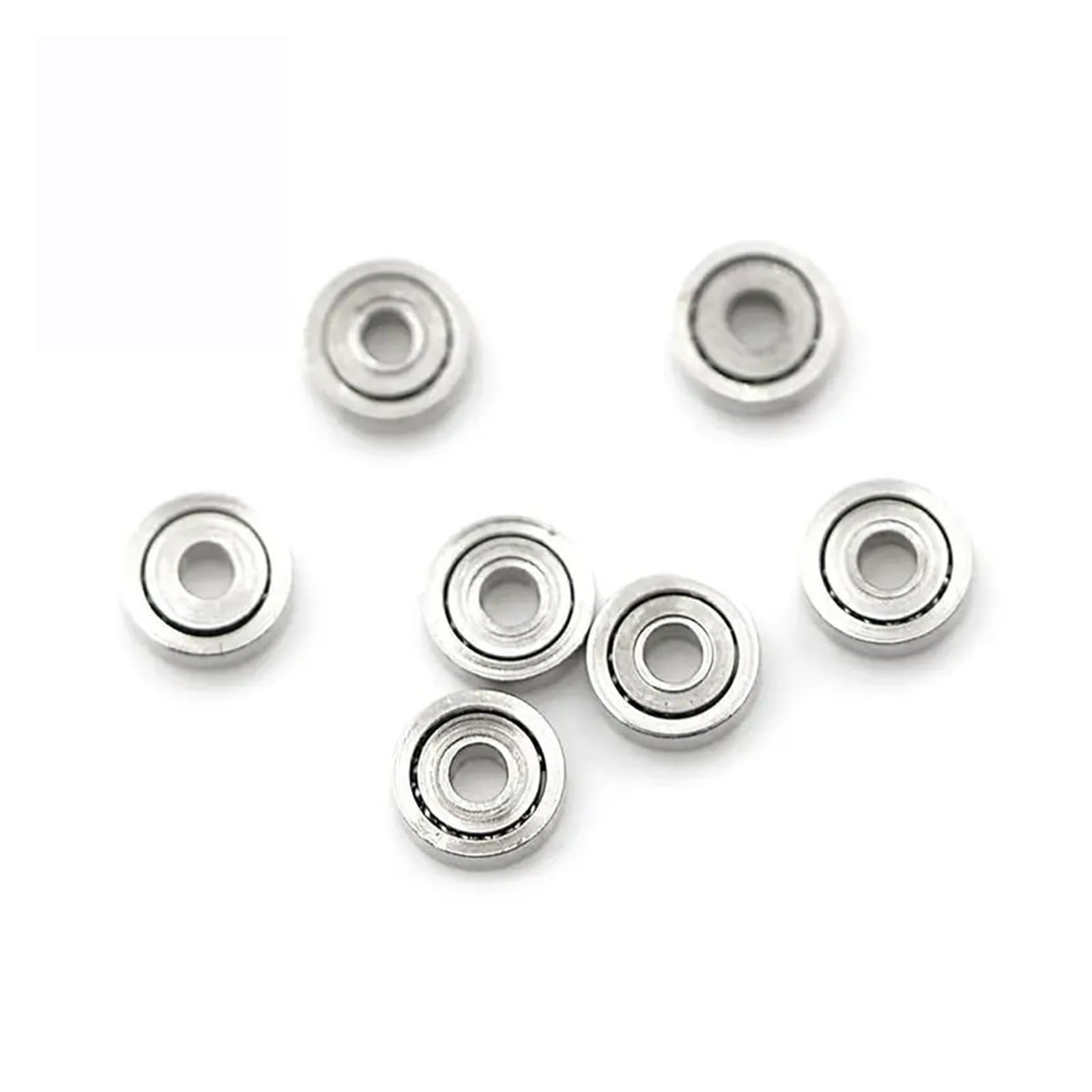10 roulements à billes 681ZZ en métal, micro-roulements ouverts 1x3x1 mm
