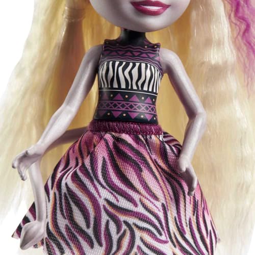 Muñeca Enchantimals Zadie Zebra con Accesorios miniatura 4