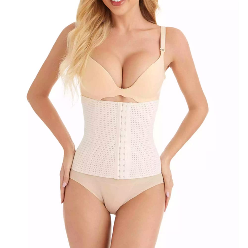 Cintura Modellante per Il Sudore, Corsetto per la Vita Sottile e Traspirante, in Osso d'Acciaio Massiccio, Comodo Corsetto per la Vita da Donna