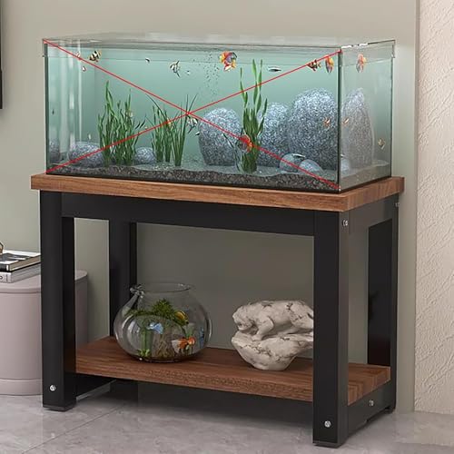 Meuble aquarium robuste avec rangement pour sécuriser votre bac