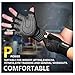 ihuan Ventilated Weight Lifting Gym Workout Gloves with Wrist Wrap Support for Men & Women, Full Palm Protection, for Weightlifting, Training, Fitness, Hanging, Pull ups