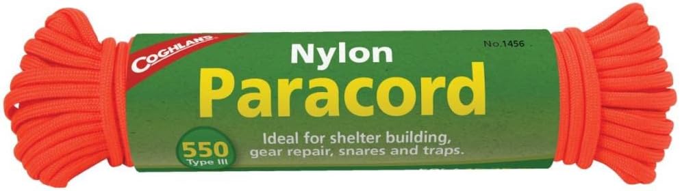 Coghlan's 550-Pound Nylon Paracord, 50-Feet