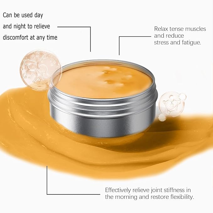 Miniatura 5 de TheraWolf Neuro Balm - Crema calmante para articulaciones y músculos con aceite de árnica, azul alcanfor y extracto de manzanilla  Ungüento