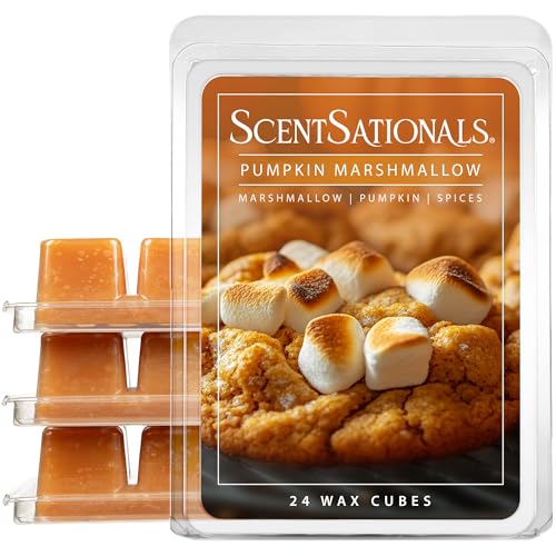 Scentsationals Pumpkin Marshmallow Scented Wax Melts 10oz (24 Cubes)