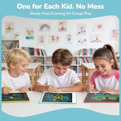 Save 25% on TECJOE 4-Pack LCD Writing Tablets for Kids - Image 3