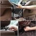 3-Layer Car Mesh Organizer, Seat Back Net Bag, Barrier of Backseat Pet Kids, Cargo Tissue Purse Holder, Driver Storage Netting Pouch（Upgrade Stretch Length）