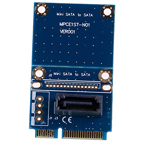 Adaptador de tarjeta convertidora mSATA a SATA para PCI-e miniatura 3