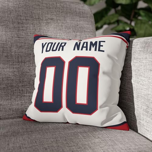 Image of ANTKING Columbus Throw Pillow Personalized Custom Any Name and Number for Men Women Boy Gifts