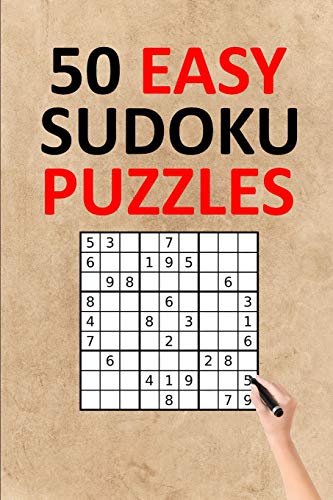 50 Easy Sudoku Puzzles: Amazing brain workout puzzles for numbers and puzzles lovers