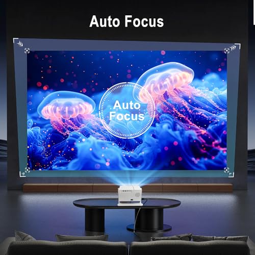 Netflix Certified AUN Q9 Max Pro Smart Projector, 14000 Lumens, HDMI ARC, Auto Focus, Certified Android TV 11 Projector 4K Ultra HD Support, Voice... - Image 6