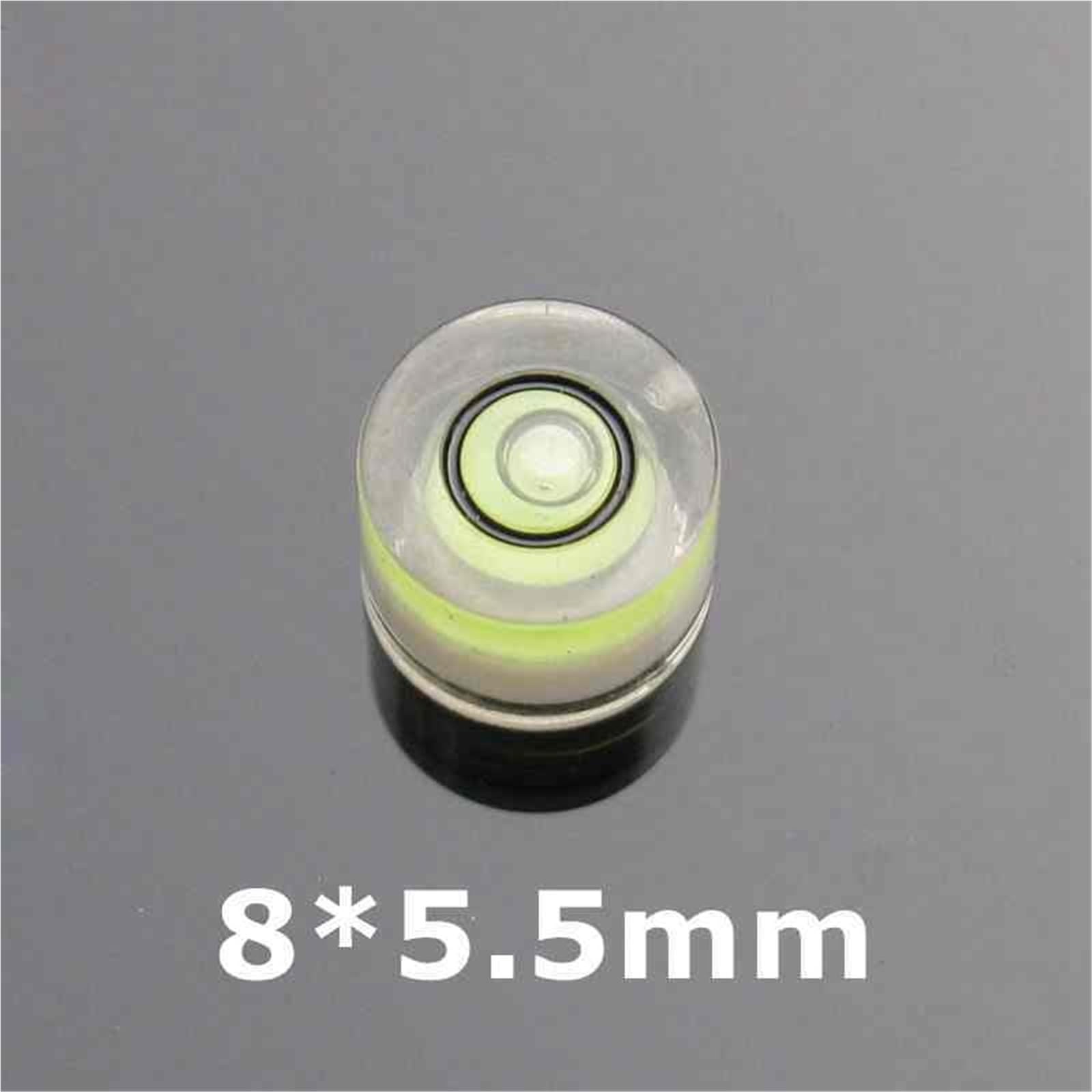 10 pièces niveau à bulle circulaire niveau à bulle rond mini niveau à bulle | 10pcs Circular spirit level Round bubble level mini spirit level(1809)