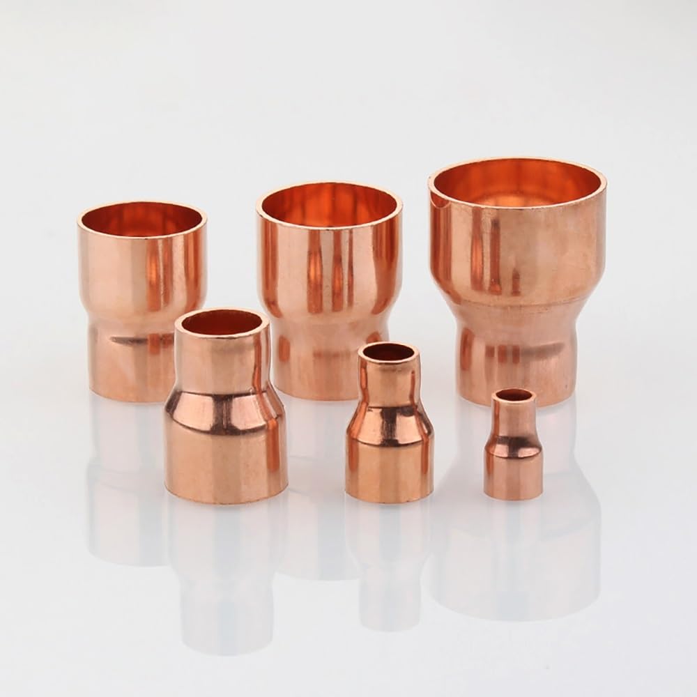 Łącznik redukcyjny posuwu końcowego z czystej miedzi 99,9% 8–6,35 mm do 32–28,6 mm, 1 szt.(32-16mm)