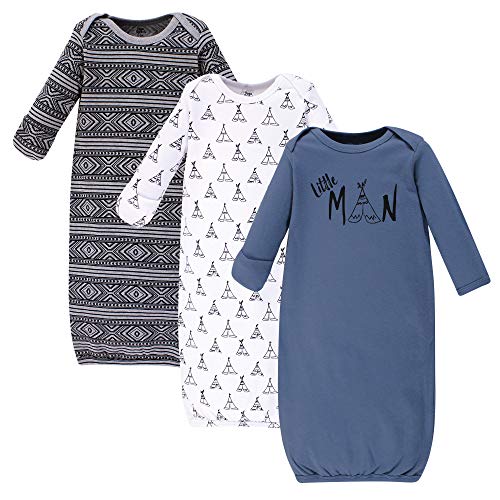 Yoga Sprout 92319P-4-PREEMIE Unisex Baby Cotton Gowns cover