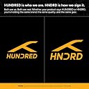 Hundred Aluminium Powertek 100 (Set of 2) Badminton Racket with Full Cover (115G, White/Black) gallery image