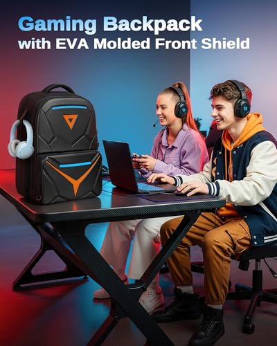 Mochila rígida para laptop gamer 18 pulgadas MATEIN miniatura 2