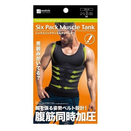 シックスパックマッスルタンクトップM