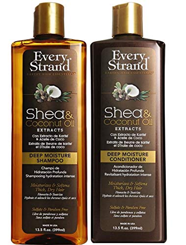 Every Strand Shea & Coconut Oil Extracts Combos (DEEP MOISTURE SHAMPOO & DEEP MOISTURE CONDITIONER) Every Strand Shea & Coconut Oil Extracts Combos (DEEP MOISTURE SHAMPOO & DEEP MOISTURE CONDITIONER)