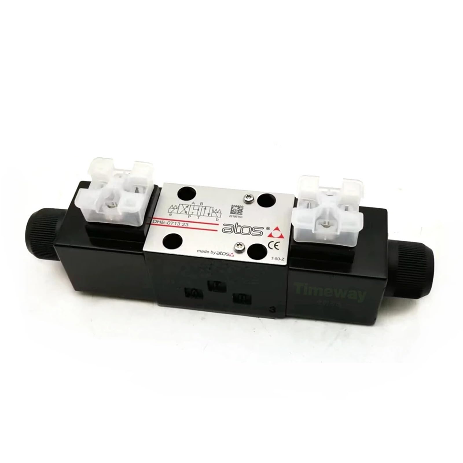 Huuoqiwy One Color Directional Valves Dhe-0713-23 24Dc 48Dc 110Dc Hydraulic Solenoid Valves(110Dc)