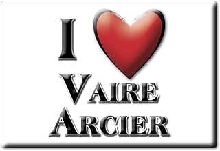 Enjoymagnets VAIRE ARCIER (25) CALAMITA Magnete Francia Souvenir I Love Idea Regalo