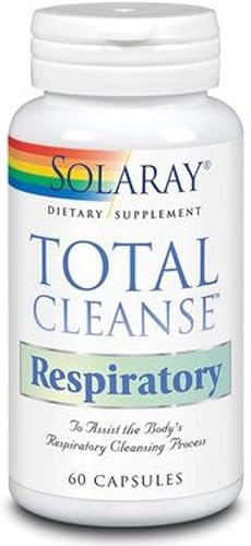 Solaray Total Cleanse VCapsules respiratorias, 60 unidades