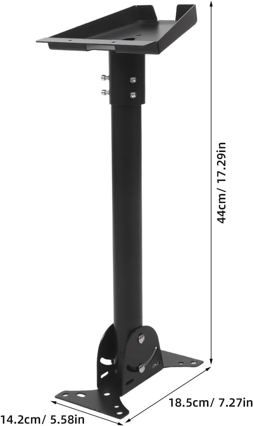 1 Set Antenna Mount Pole Bracket for Wall Roof - Heavy Duty Outdoor TV Antenna Mount, Roof Bracket for Network Bridge, 1.6inch Diameter