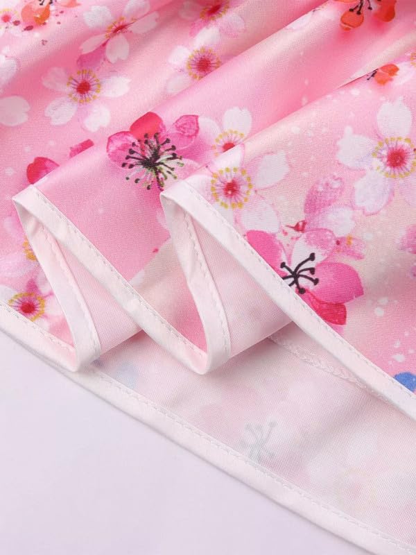 Image of Niren Enterprise Multipatteren Baby Girl's Knee Length Frocks with Digital Prints