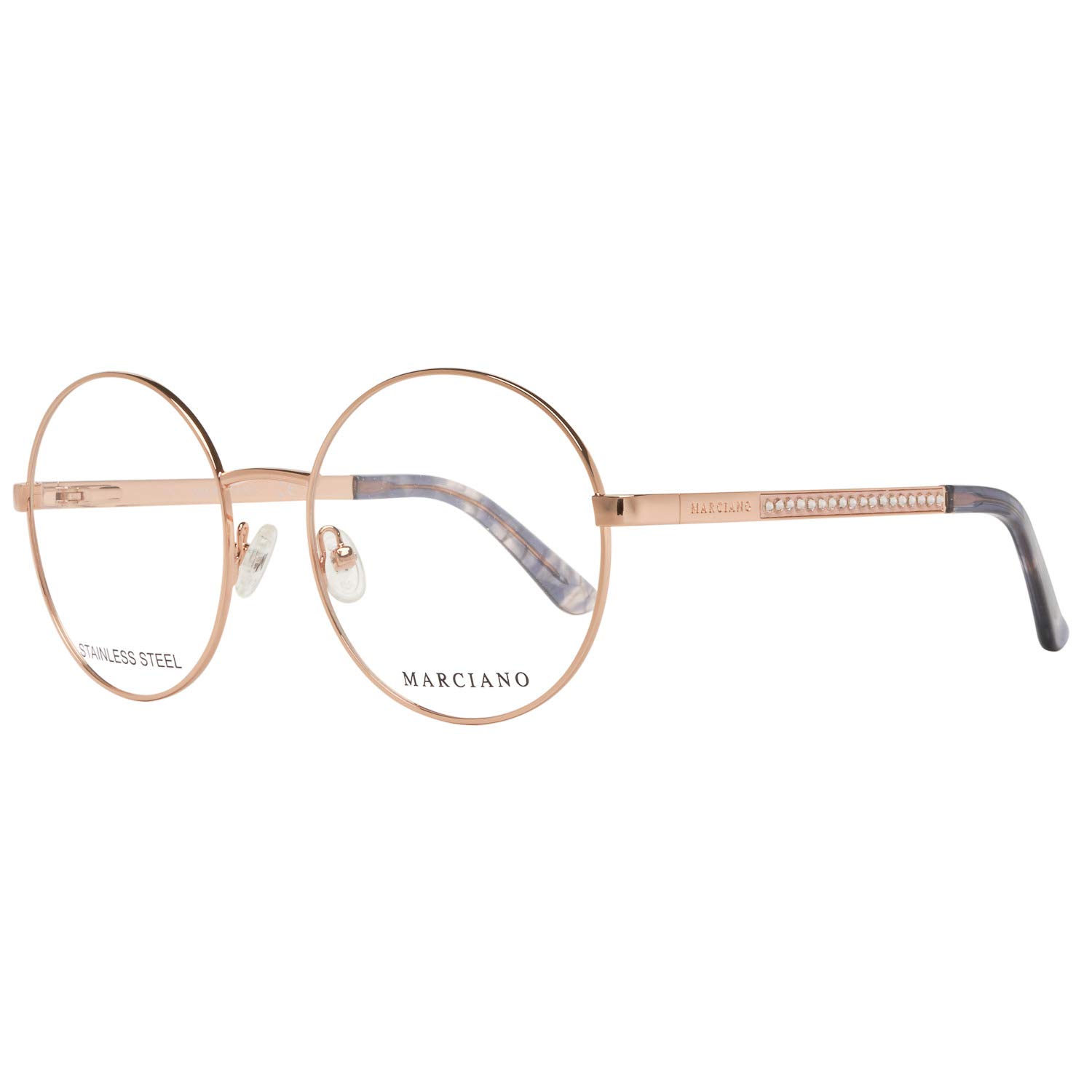 Guess GM0323 54028 Guess By Marciano Brille Gm0323 028 54 Rund Brillengestelle 54, Rosé Gold