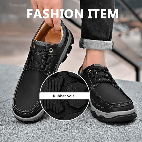 Buhelyc Mens Slip On Loafer Comfortable Casual Walking Shoes No Laces Lightweight Breathable Casual Sneaker for Work Office Dress Outdoor4