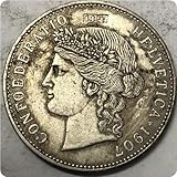 La moneda conmemorativa está hecha a mano, por lo que merece la pena tenerla en su colección permanente.